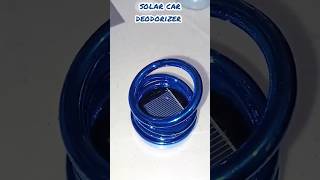 Solar Car Deodorizer Commentary #solartech  #shortvideo