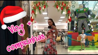 Vlog de comprinhas no shopping e decoração de Natal do *Buss Lightyear