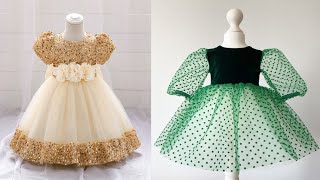 beautiful styles frocks and nice colours for Baby girl