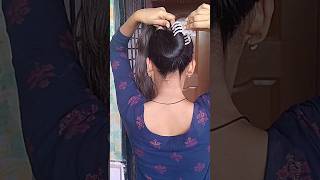 Try  this butterfly Clutcher Easy Bun| #shorts #hairstyle #trending #nirmalahairstyles #viral #hair