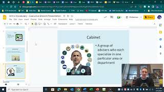 Unit 6 - Executive Branch Vocabulary