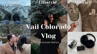 Lt Diary Ep5// Air Force Officer | Public Affairs Tech School ♡ Thanksgiving Leave | Vail Colorado