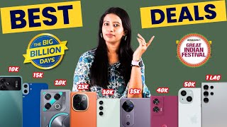 Top 10+ Best Smartphone under 10k, 13k,15k, 20k, 25k, 30k, 40k, 1lac | Flipkart Big Billion Day 2024