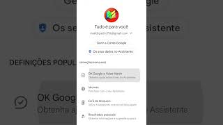 Comandar o celular com a voz dizendo " hey google, ou ok google"