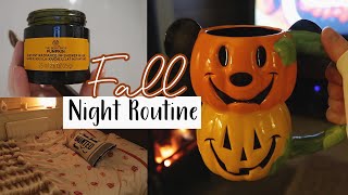 COSY FALL NIGHT ROUTINE | Self Care Evening 2021