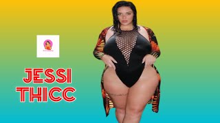 Jessi Thicc 🇨🇦…| Glamorous Plus Size Model | Curvy Fashion Model | Outfit Ideas | Wiki Biography