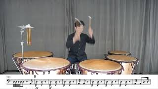 Beethoven symphony no.9 Timpani (1mov. Coda)