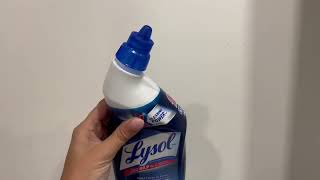 CLEAN YOUR TOILETS IN 10 MINUTES   So easy to clean your toilets with Lysol!