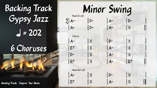 Minor Swing (202 BPM) - Backing Track