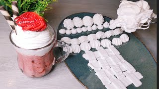 اسرار المحلات في طعم وتماسك الكريم شانتيه 👌🍧