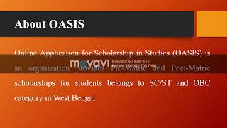 OASIS West Bengal Scholarship Application Status : Backward Classes Welfare Department