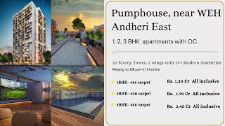 Good Developer with best project in Prime location Value for money Pumphouse Andheri East 9223456755