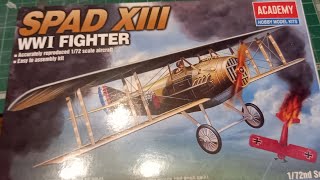 I bought a 1/72 scale academy model SPAD for just £4 was it worth it #plastickit #models