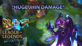 WILD RIFT | LATE GAME DARK COSMIC JHIN | EPIC COMEBACK |