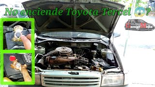 Porque no enciende Toyota Tercel 91? mantenimiento a la batería #Garagemejia503