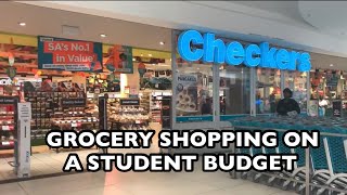 Grocery Shopping On A Student Budget VLOG