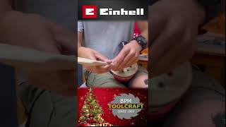 How to make wooden kitchen utensils using Einhell tools.