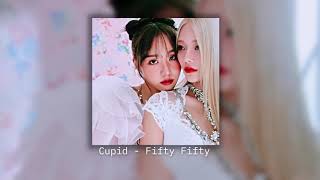 「 Cupid - Fifty Fifty (Korean Ver.) 」 sped up