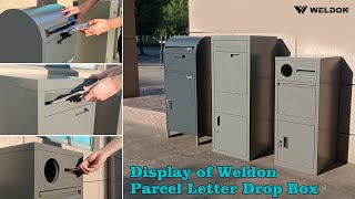 Weldon Parcel Letter Drop Boxes