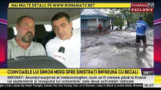 George Simion şi Gigi Becali îşi unesc forţele pentru a-i ajuta pe sinistraţii din judeţul Galaţi