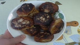 Вкусные котлеты с рыбы, с пюрешкой и сливочным с грибами соусом, мой рецепт вкусных рыбных котлет.