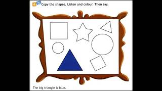 Spotlight 4 Student's Book Starter Module page 7 ex. 4 Colour the shapes #EnglishStream