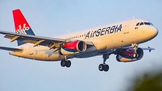 BEAUTIFUL LATE EVENING SPOTTING at Larnaca Int'l Airport