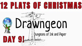 12 PLATINUMS of Christmas Challenge - #9 - Drawngeon: Dungeons of Ink and Paper