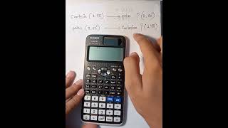 How to do Polar to Cartesian, Cartesian to Polar co-ordinates in Scientific calculator #calculator