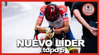 Etapa 5 Vuelta a España 2021 / Se CAE  EL LÍDER