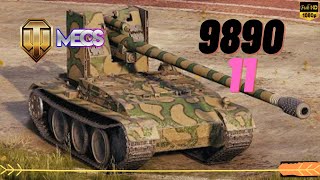 WOT Grille 15 // 9890 Damage - 11 Kills [Meos Wot Replays]