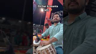 Dil hai ki manta nahi || UMESH PARMAR #tabla #shorts #viral