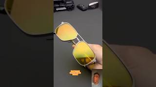 Pure Titanium Magnetic Clip-On Glasses #viral #shorts