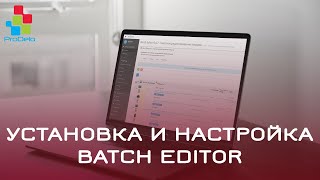 Установка и настройка модуля Batch Editor #61