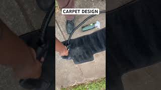 Carpet design #mobiledetailingservice #carcare #mobiledetailing #carmaintenance #atlantamobiledetail