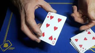 impressive impromptu card trick "In The Spectators Hand" performance