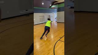 Watch the Footwork! Baseline Jumper! #basketball #youtubeshorts #footwork #ballhandling #shorts