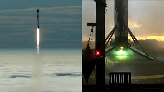 Falcon 9 launches ASBM and Falcon 9 first stage landing