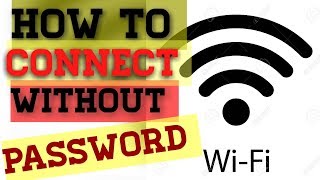 How to connect to WiFi without password