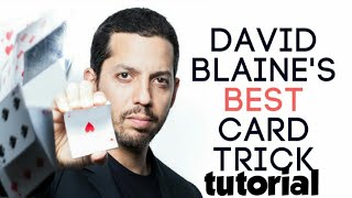 Incredible signed 2 card monte card trick tutorial/David blaine