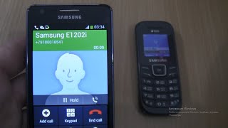 Over the Horizon Incoming call & Outgoing call at the Same Time Samsung Galaxy S2 Plus+E 1202i