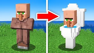 😱 ЗАЧЕМ Я Переделал КАЖДОГО Моба в СКИБИДИ?! САМЫЙ *БЕЗУМНЫЙ* Майнкрафт ! Minecraft