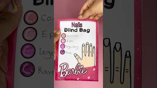 Nails blind bag barbie! #blindbag #papercraft #papersquishy #barbie #papernails #diy #diycrafts