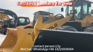 Used Cat950/Cat996//SDLG956/SDLG958 Loaders for Sale in China. Contact Lily for more details.