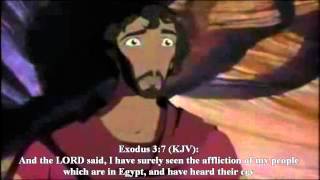 The Prince Of Egypt (1998) - The Burning Bush (Biblically Subtitled)