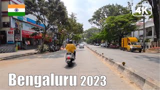 【India Drive 4K】MG Road - Indiranagar | Bengaluru | 2023