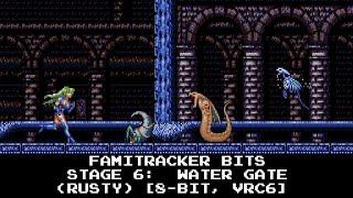 Famitracker Bits - Stage 6: Water Gate (Rusty) [8-bit, NES/VRC6]