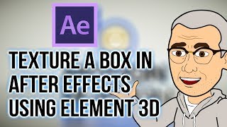 How To Texture a Box Using Video Copilot Element3D