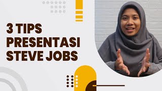 JADI INI!!! RAHASIA PRESENTASI MEMUKAU STEVE JOBS - SANG PENDIRI APPLE