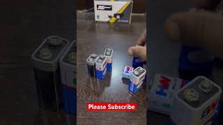 Battery testing with LED light #trending #led